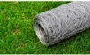 vidaXL Drahtzaun für Hühner Verzinkter Stahl 25x1 m Silbern Produktbild-Vorschau 4