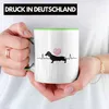 Trendation - Dackel Tasse Geschenke Dachshund Rauhaardackel Produktbild-Vorschau 2