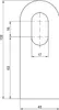 Torangel Torband Torscharnier 130 M16 Anschweißplatte L.100 Produktbild-Vorschau 6