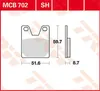 TRW Bremsbelagsatz MCB702 YZF-R1 RN01 Produktbild-Vorschau 7
