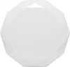 A white, faceted, geometric light fixture is shown against a white background. Náhľad obrázku produktu