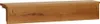 vidaXL Wandgarderobe 90x16x16 cm Massivholz Eiche Produktbild-Vorschau 3