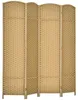 Paravent HOMCOM 4 panneaux 160 x 170 cm, cloison de Voir les images du produit 1