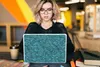 MuchoWow® Laptop Aufkleber Sticker Cover Wellen - Muster - Produktbild-Vorschau 5