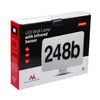 The image shows the retail packaging of an LED wall lamp with a house number display. Náhľad obrázku produktu