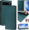 Lederhülle für Google Pixel 6A Hülle Flip Brieftasche Produktbild-Vorschau 1