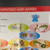 A page from a children's activity book with animal illustrations and instructions. Produktbild-Vorschau