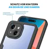 Close-up of a smartphone case and screen protector, highlighting protective features. Produktbild-Vorschau