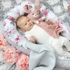 Baby Nestchen Neugeborene Kokon Nest tragbar 90x50 cm Produktbild-Vorschau 4
