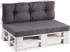 Coussin pour palettes PPF (Coussin d'assise 120x50 lisse, Voir les images du produit 1