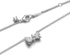 Damenkette mit Schleife aus Sterlingsilber mit Zirkonia von Produktbild-Vorschau 5