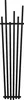 Mexen Omaha radiatore decorativo 1800 x 420 mm, 655 W, nero Anteprima dell’immagine prodotto 7