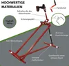 Rasentraktorheber 400 kg Tragkraft Akkuschrauber-Adapter, Produktbild-Vorschau 7