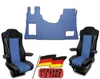 LKW Fußmatten + Sitzbezüge 1+1 Für Mercedes Actros MP4 Blau Produktbild-Vorschau 2