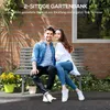 Gartenbank Sitzbank Parkbank, Lattendesign, Produktbild-Vorschau 4