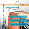 Intirilife 5x grucce per pantaloni a S in argento - grucce Anteprima dell’immagine prodotto 6