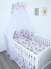 Primawela-Baby Bettwäsche Set- 5 teiliges Set mit Chiffon Produktbild-Vorschau 1
