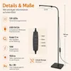 Stehlampe Dimmbare LED Stehleuchte für Wohnzimmer 140cm Produktbild-Vorschau 4
