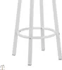 Sgabelli da bar – Bianchi – Senza schienale – 30×30×72 cm – Anteprima dell’immagine prodotto 3