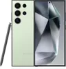 A light green Samsung Galaxy S24 Ultra smartphone with its stylus is shown from the back and front. Náhľad obrázku produktu