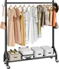 VEVOR Porte-manteau Porte-manteau à roulettes avec tringle Voir les images du produit 1