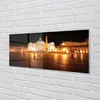 Glasbilder 125x50 Wandkunst Rom Basilica Square Nacht Produktbild-Vorschau 2