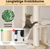 COSTWAY 6-poziomowy drewniany drapak, drzewko dla kota 170 Podgląd zdjęcia produktu 3