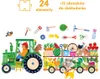 Zabawa z Traktorem CzuCzu - edukacyjna układanka, która Podgląd zdjęcia produktu 3