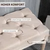 Panca imbottita HOMCOM, panca letto vintage, panca, panca Anteprima dell’immagine prodotto 4