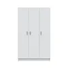 Mehrzweckschrank >Multipurpose< in Weiß - 109x180x37 Produktbild-Vorschau 4
