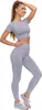 Damen Leggings Sportlich Hohe Taille Blickdicht Flexibel Produktbild-Vorschau 6