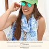 styleBREAKER Damen Schal Batik Muster mit Metallic Produktbild-Vorschau 6