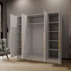 Drehtürenschrank LARO 200 cm Moderner Kleiderschrank mit Produktbild-Vorschau 3