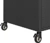 Carrello da bar con cassetto VidaXL, nero, 100x45x97 cm, in Anteprima dell’immagine prodotto 6