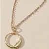 Halskette WI-20629 - Eleganter Goldschmuck für Damen Produktbild-Vorschau 2