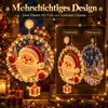 Weihnachtsdeko, LED Weihnachts Fensterbeleuchtung mit Produktbild-Vorschau 4
