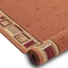 TAPIS DE COULOIR ANTIDÉRAPANT JENA roux 67cm orange 67x300 Voir les images du produit 2