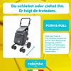 Einkaufstrolley Einkaufswagen Einkaufstasche faltbar 44 L Produktbild-Vorschau 17