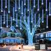 4M 288 LED Icicle Fairy Lights 50cm 8 Tubi Meteor Shower Anteprima dell’immagine prodotto 1