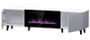 Meuble TV PAFOS EF avec cheminée électrique 180x42x49 cm Voir les images du produit 5