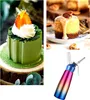 A collage of desserts and a whipped cream dispenser. Produktbild-Vorschau