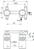 Kit da incasso Ideal Standard Kit da incasso 1 da incasso Anteprima dell’immagine prodotto 2