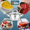 Vilde | Garnek na indukcję 1 L z szklaną pokrywką - Stal Podgląd zdjęcia produktu 9