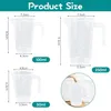 Messbecher-Set 3-tlg., Kunststoff, 50/100/250 ml, transparent Produktbild-Vorschau