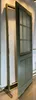 Porte d'entree Bois vitree, Andore Vert RAL 7002, H215 x Voir les images du produit 3