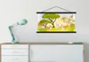 MuchoWow® Textilposter Dschungel - Tiere - Kinder 90x45 cm Produktbild-Vorschau 3