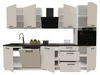 Küchenzeile 300 cm - Beige Matt - ohne Arbeitsplatte - mit Produktbild-Vorschau 9