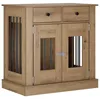 vidaXL Meuble pour cage de chien, style artisan, chêne, 80 Voir les images du produit 1