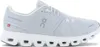 A side view of a single gray and white running shoe against a white background. Anteprima dell’immagine prodotto