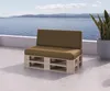sunnypillow 2er Palettenkissen Set mit abnehmbarem Bezug Produktbild-Vorschau 3